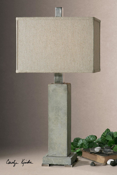 Uttermost Risto Concrete Table Lamp