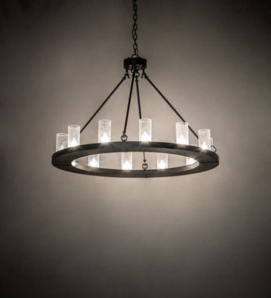 Meyda 42" Wide Loxley 12 Light Chandelier - 244280