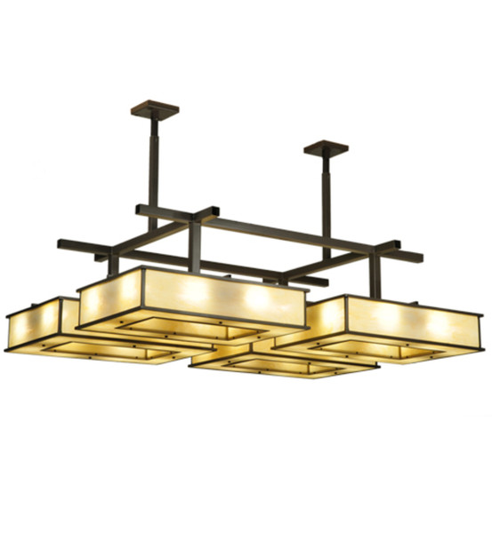 Meyda 68" Long Piazza Semi-flushmount