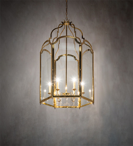 Meyda 36" Wide Ouro 6 Light Pendant