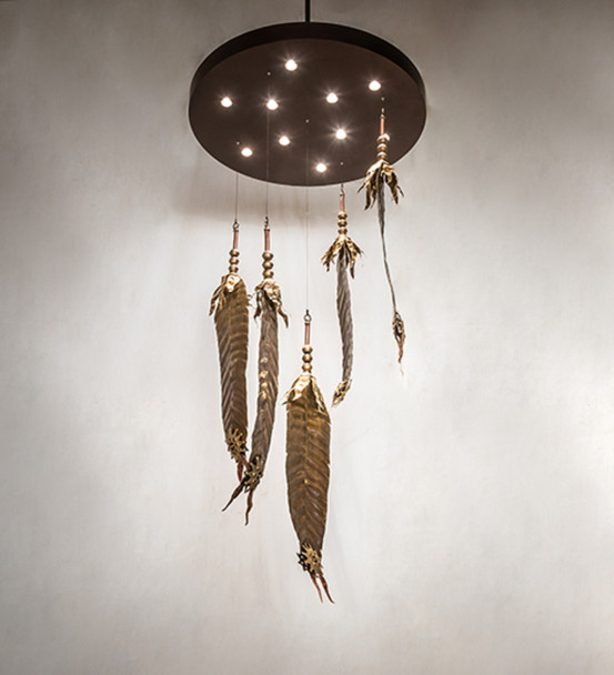 Meyda 48" Wide Dreamcatcher Cascading Pendant