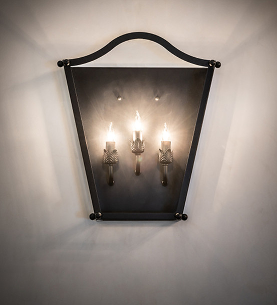 Meyda 15" Wide Austin Wall Sconce