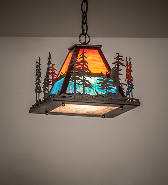 Meyda 10" Square Pendant