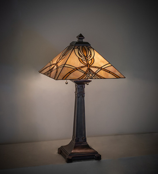 Meyda 24" High Glasgow Bungalow Table Lamp