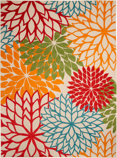 Nourison Aloha ALH05 Green Area Rugs