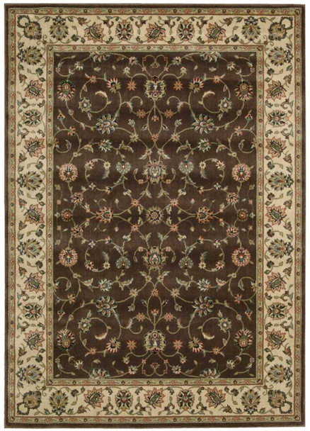 Nourison Persian Arts BD04 Chocolate Area Rugs