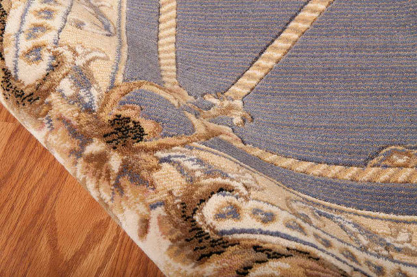 Nourison Ashton House AS03 Blue Area Rugs