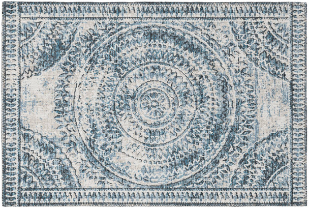 Dalyn Sedona SN7 Indigo Machine Made Area Rugs