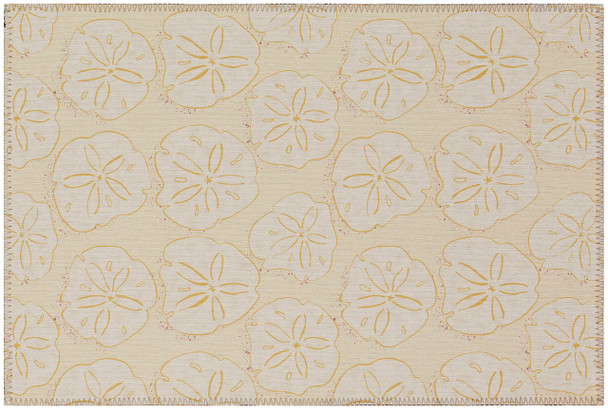 Dalyn Seabreeze SZ10 Ivory Machine Made Area Rugs