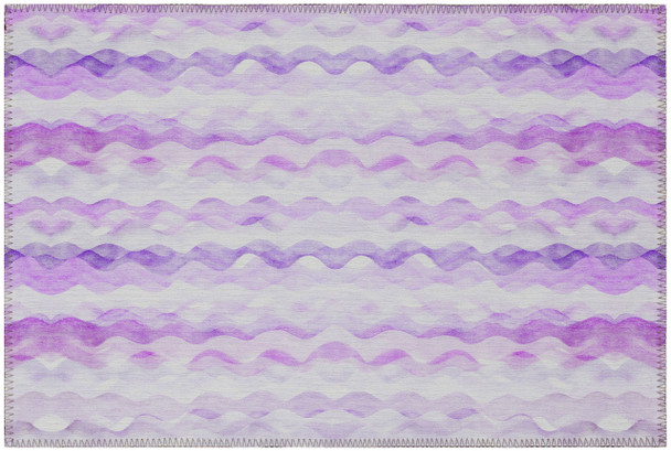 Dalyn Seabreeze SZ16 Violet Machine Made Area Rugs