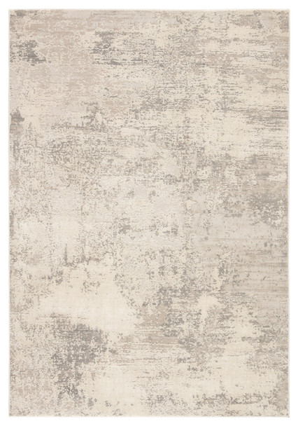 Jaipur Living Brixt CIQ31 Abstract Gray Power Loomed Area Rugs