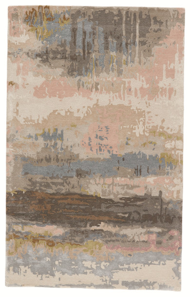 Jaipur Living Benna GES17 Abstract Blush Hand Tufted Area Rugs