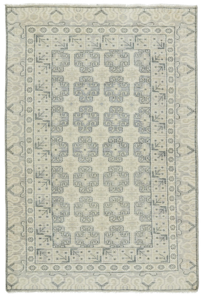 Jaipur Living Stage SLN08 Border Ivory Hand Knotted Area Rugs