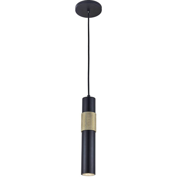 Dainolite 1lt Halogen Pendant, Mb/agb - PSW-121P-MB-AGB