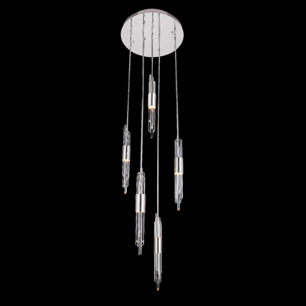 Allegri Lucca 5 Light Multi Drop Foyer - 037952-010-FR001