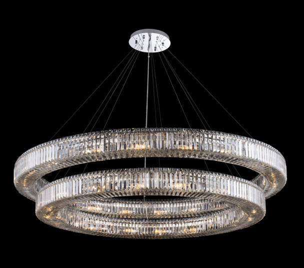 Allegri Rondelle 2 Tier Pendant (60" + 72") - 11721-010-FR001