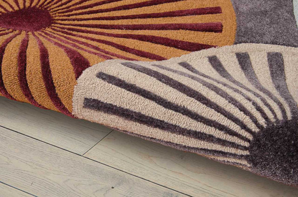 Nourison Contour CON26 Multicolor Area Rugs