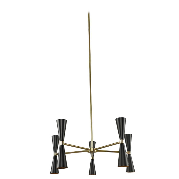 Kalco Milo 5 Arm Chandelier - 310470BVB