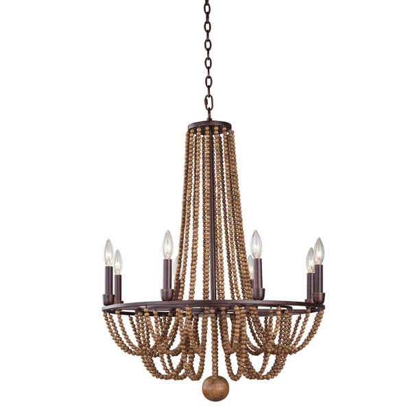 Kalco Beechwood 8 Light Chandelier - 505271RM