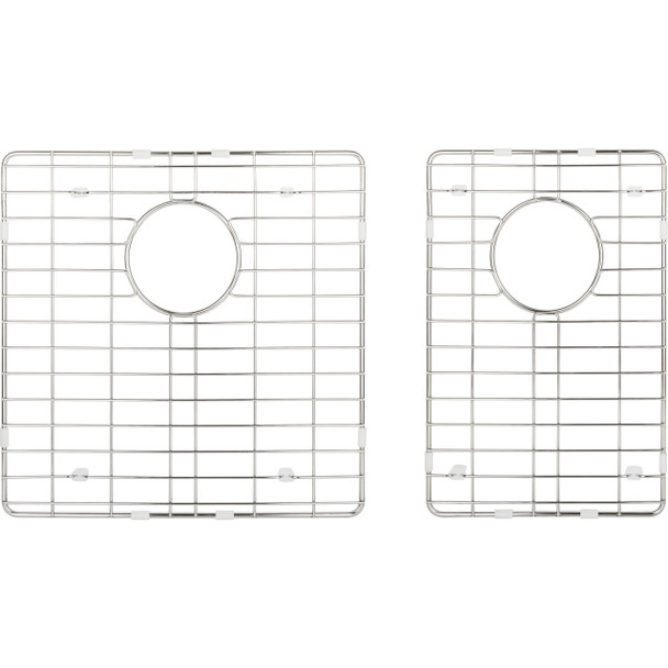 Stainless Steel Bottom Grids For Handmade 60/40 Double Bowl Sink (hms260)