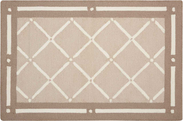 Nourison Decor DER11 Tan Area Rugs