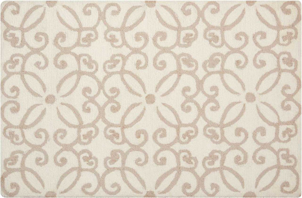 Nourison Decor DER13 Cream Area Rugs