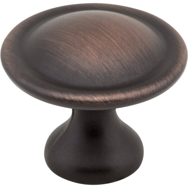 1-1/8" Diameter Button Watervale Cabinet Mushroom Knob