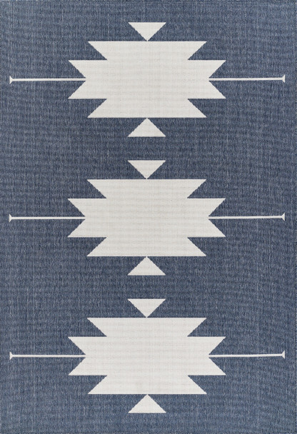 Momeni Baja BAJ34 Denim Machine Made Area Rugs