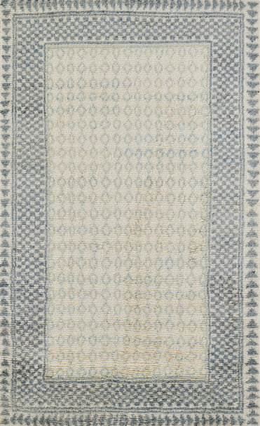 Momeni Berkeley BRK-1 Ivory Hand Knotted Area Rugs