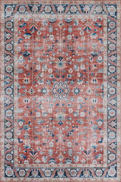 Novogratz Doheny DOH-1 Rust Machine Made Area Rugs