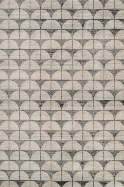Momeni Edition EDI-2 Charcoal Machine Made Area Rugs