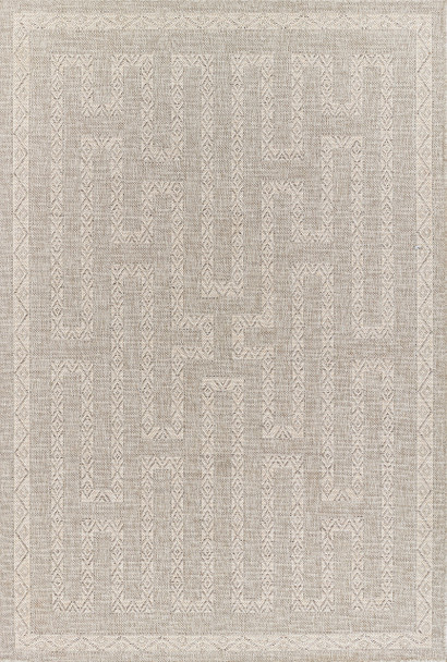 Momeni Hampton HAM-8 Grey Machine Made Area Rugs