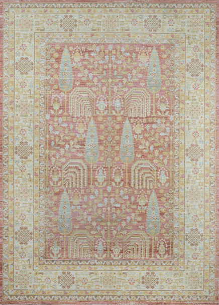 Momeni Isabella ISA-8 Pink Machine Made Area Rugs