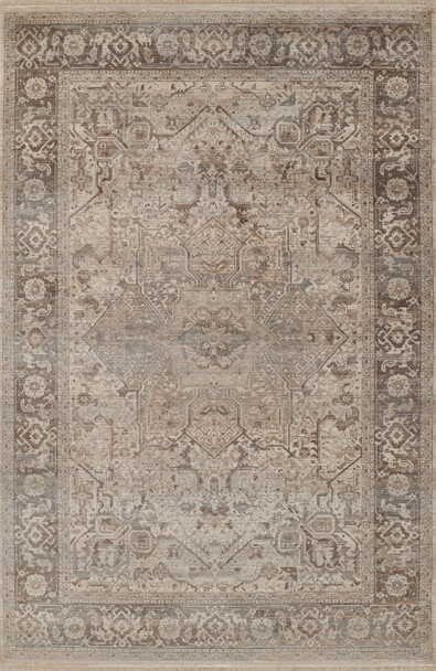 Momeni Izmir IZ-10 Grey Machine Made Area Rugs