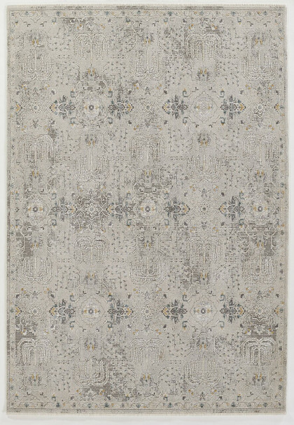 Momeni Morgan MRN-1 Grey Machine Made Area Rugs