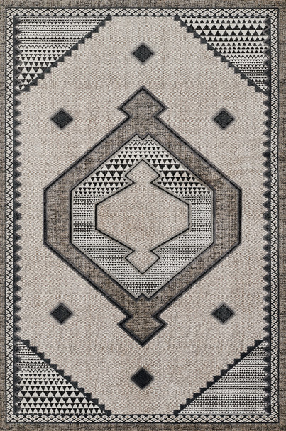 Momeni Noho NO-09 Ivory Machine Made Area Rugs