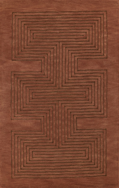 Momeni Simba SIM-3 Copper Hand Tufted Area Rugs