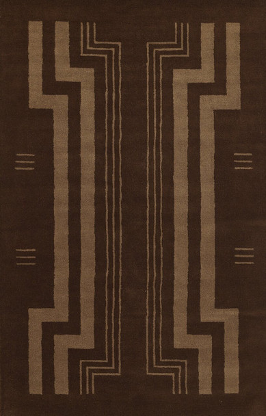 Momeni Simba SIM11 Brown Hand Tufted Area Rugs