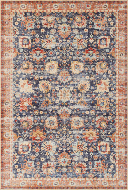Momeni Sultana SLT-1 Navy Machine Made Area Rugs