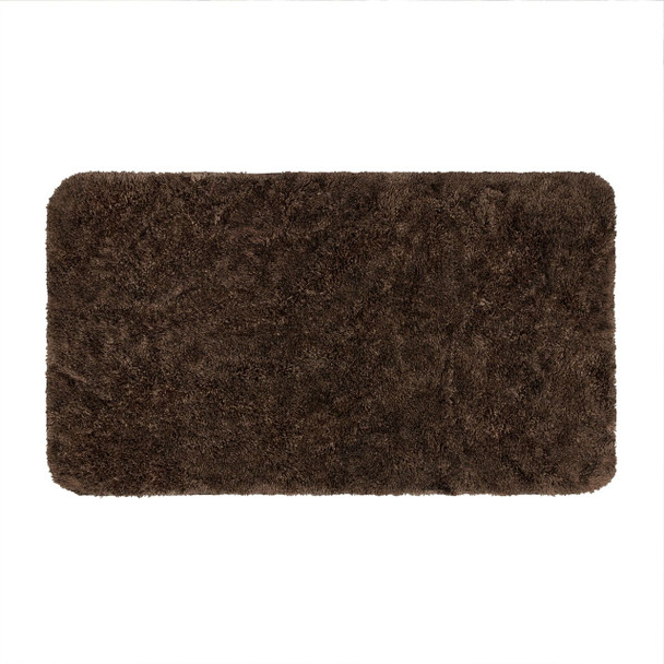 Bridgetown Bath Brown Machine Tufted Polyester Area Rugs