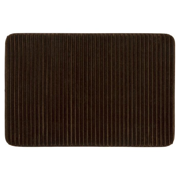 Vienna Bath Brown Basket Machine Made Polyester Area Rugs