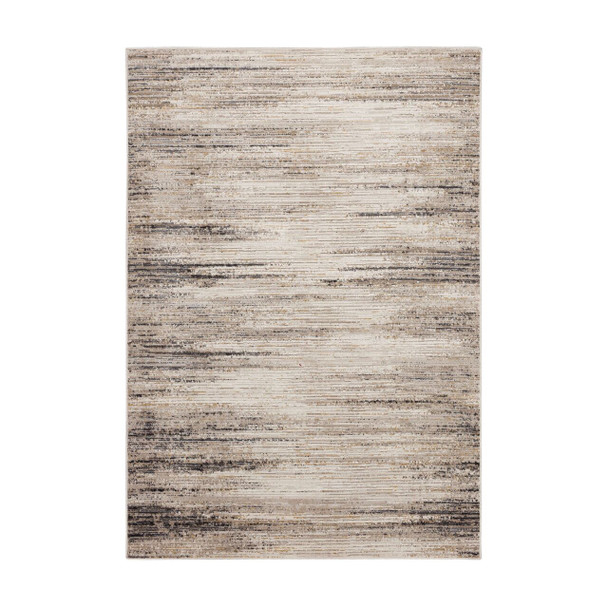 Cleo Cream Machine Woven Polypropylene Area Rugs - EEPAN