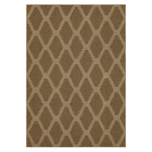 Tufted Basics Praline/tan Machine Tufted Polyester Area Rugs - EV465