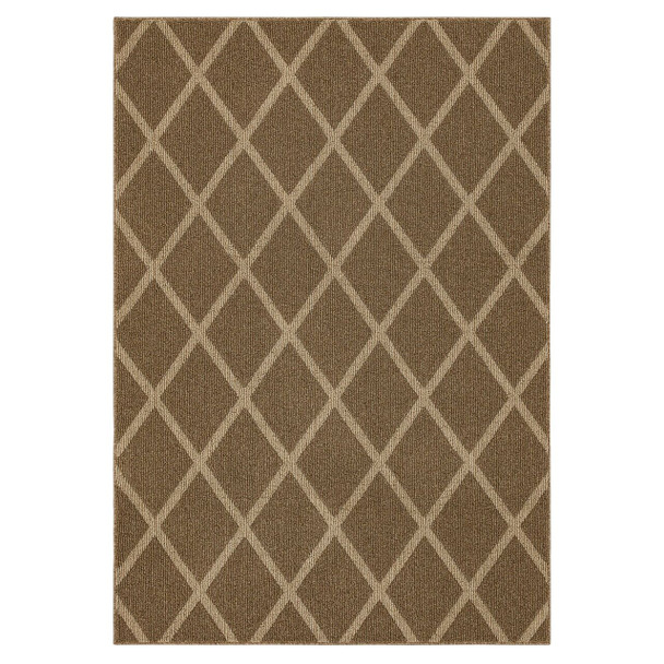 Tufted Basics Praline/tan Machine Tufted Polyester Area Rugs - EV467