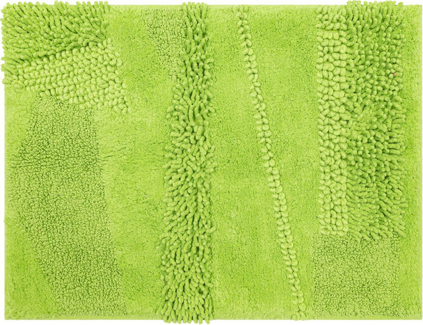 Composition Bath Fiesta Lime Machine Tufted Cotton Area Rugs