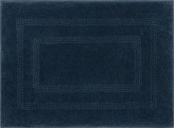 Boardwalk Bath Twilight Machine Tufted Cotton Area Rugs