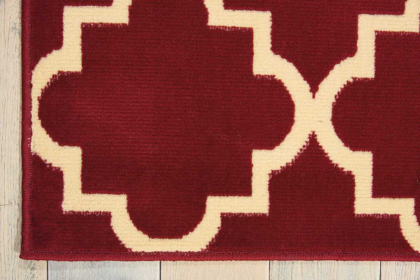 Nourison Grafix GRF08 Red Area Rugs