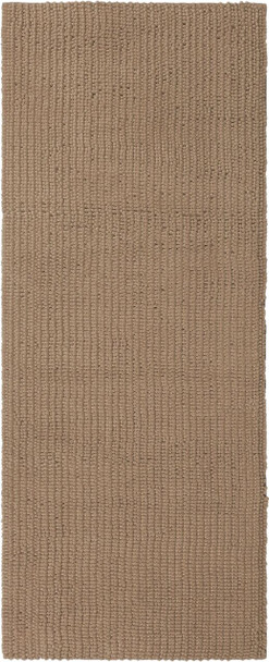 Island Life Bath Taupe Machine Tufted Micro Denier Polyester Area Rugs