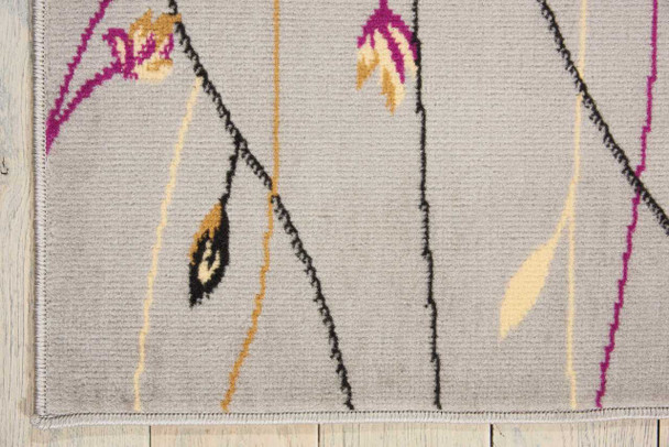 Nourison Grafix GRF15 Grey Area Rugs