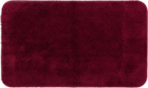 Legacy Bath Cranberry Machine Made Polyester Area Rugs